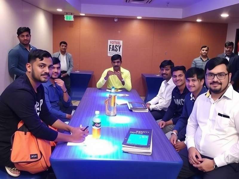Football Fantasy11 community meetup in Mumbai with fans, creators, and former players