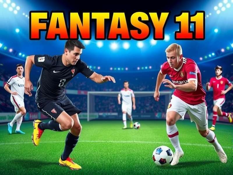 Football Fantasy11 strategy guide showing player stats and team selection tips
